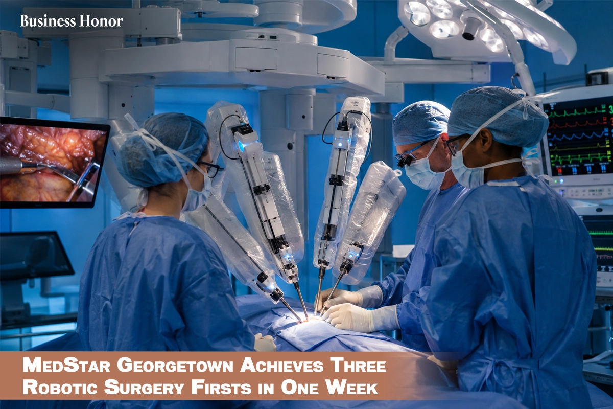 MedStar Georgetown Achieves Three Robotic Surgery Firsts in One Week